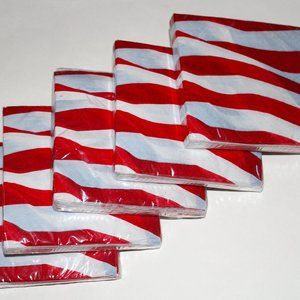 5 Pack Stars and Stripes Forever Napkins